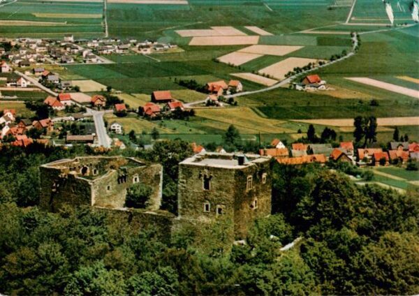Weidelsburg Wolfhagen Hessen Panorama