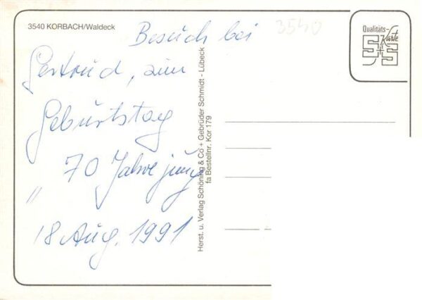 Korbach Motive Stadtzentrum Altstadt Fachwerkhaeuser Brunnen – Bild 2