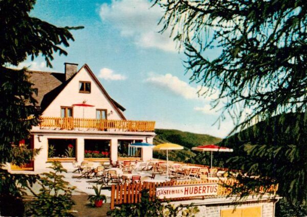 Schwalefeld Gaestehaus Hubertus Terrasse