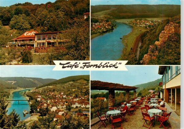 Bad Karlshafen Cafe Fernblick Terrasse Fliegeraufnahmen