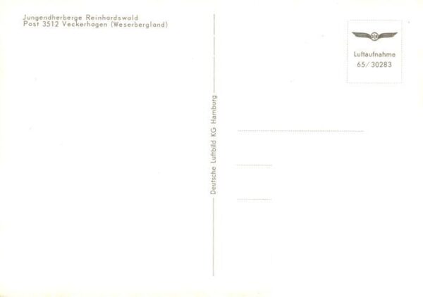 Veckerhagen Jugendherberge Reinhardswald Fliegeraufnahme – Bild 2