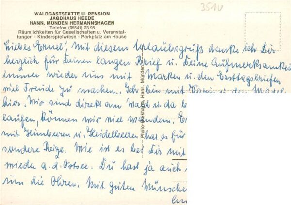 Hermannshagen Waldgaststaette Pension Jagdhaus Heede – Bild 2