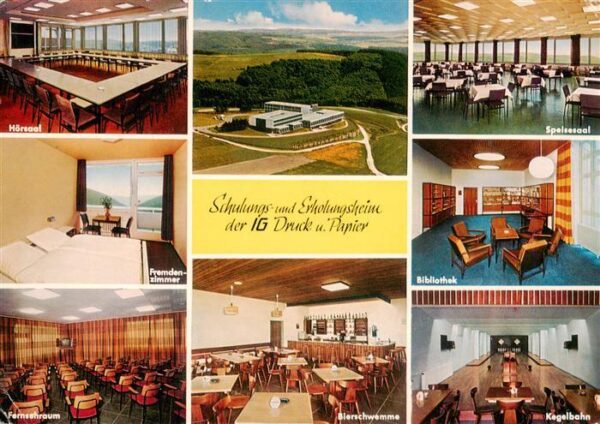 Springen Heidenrod Taunus Schulungs und Erholungsheim Springen der IG Druck und