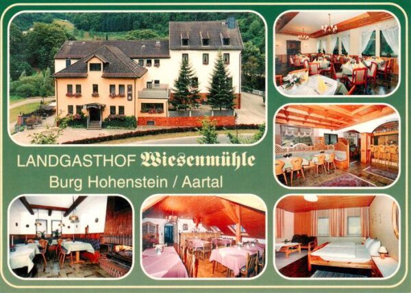 Burg Hohenstein  Kirchensittenbach Mittelfranken Landgasthof Wiesenmuehle Gastra