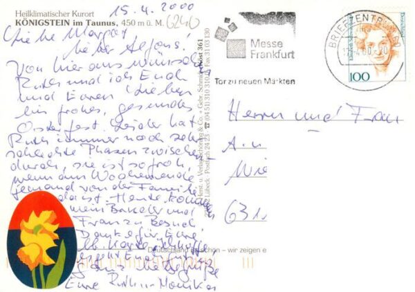 Koenigstein  Taunus Rathaus Burg Kurbad Kurpark – Bild 2