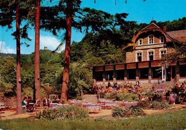 Lorch Rheingau Waldhotel Cafe Restaurant Kammerburg im Wispertal
