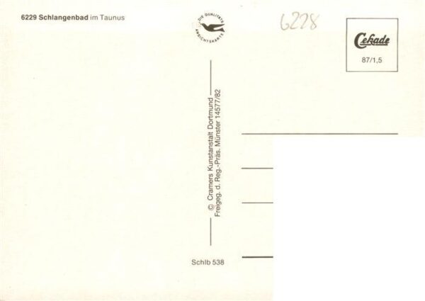 Schlangenbad Taunus Fliegeraufnahme – Bild 2