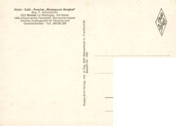 Ransel Rheingauer Berghof Hotel – Bild 2