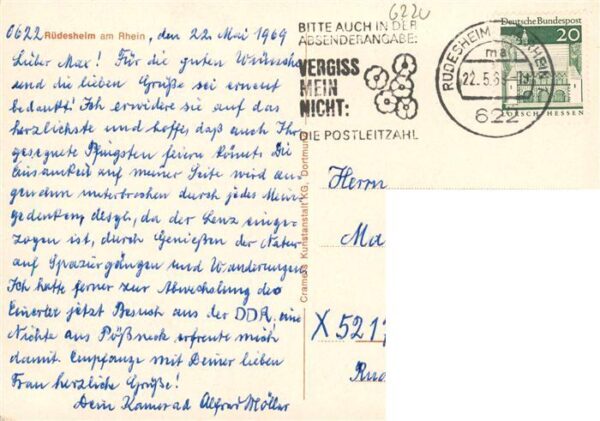 Ruedesheim am Rhein Fliegeraufnahme – Bild 2