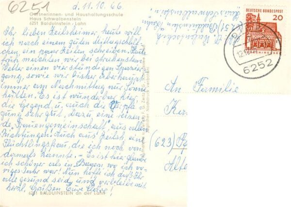 Balduinstein Fliegeraufnahme Lahnpartie Haus Schwalbenstein – Bild 2