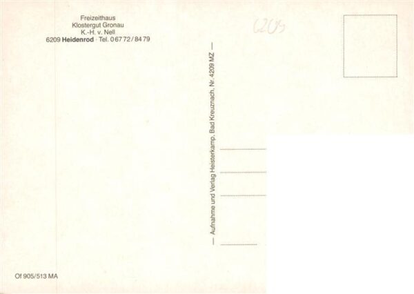 Heidenrod Freizeithaus Klostergut Gronau – Bild 2