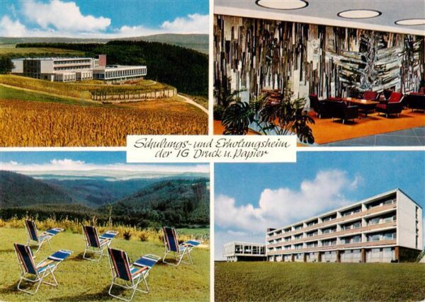 Springen Heidenrod Taunus Schulungs und Erholungsheim Springen der IG Druck und