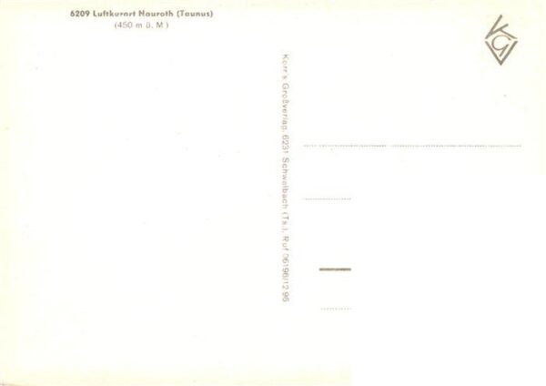 Nauroth Heidenrod Naurother Schweiz Ortsansicht Rehbank Wispertal – Bild 2