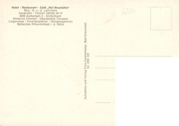 Michelbach Aarbergen Hof Neumuehle Gastraum – Bild 2