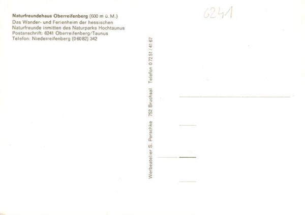Oberreifenberg Naturfreundehaus Panorama – Bild 2