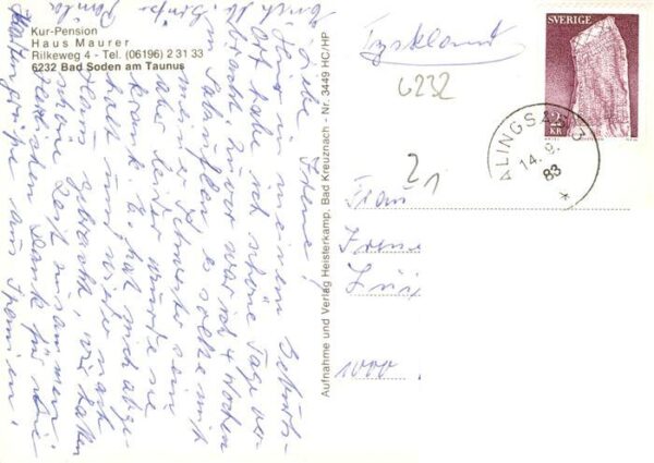 Bad Soden  Taunus Haus Maurer Kurpension – Bild 2