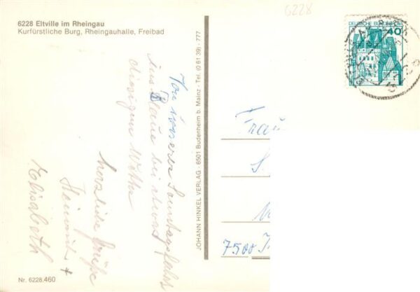 Eltville Rhein Schloss Halle Schwimmbad – Bild 2