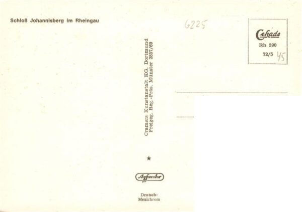 Lorch Rheingau Fliegeraufnahme mit Schloss Johannisberg – Bild 2