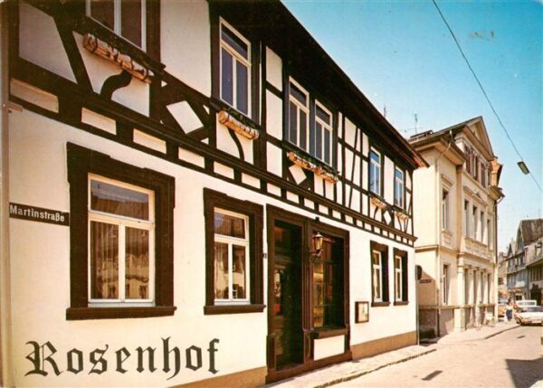 Eltville Rhein Hotel Restaurant Rosenhof
