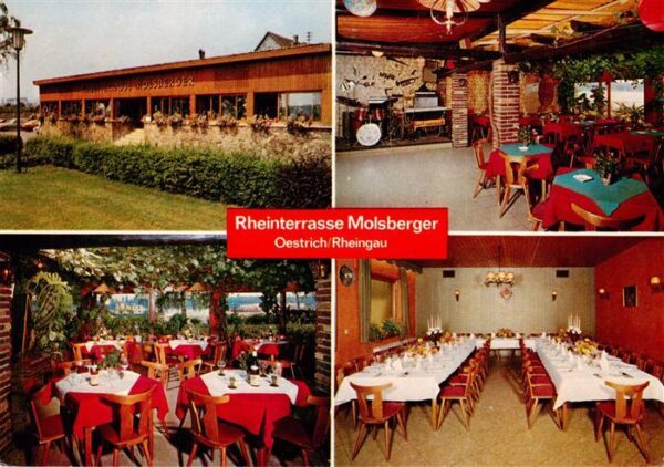 Oestrich-Winkel Rheinterrase Molsberger Gastraeume