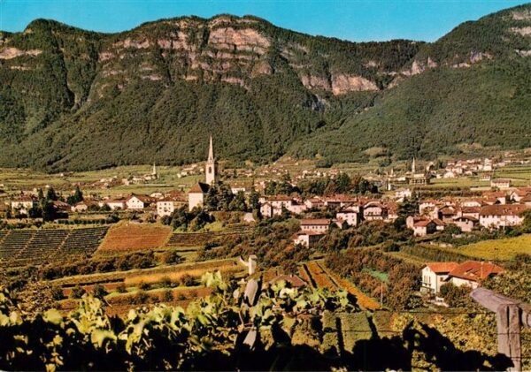 Kaltern Caldaro Suedtirol IT Fliegeraufnahme