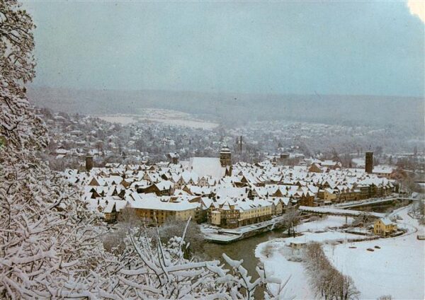 Hann. Muenden Winterpanorama