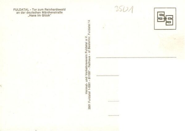 Fuldatal Tor zum Reinhardswald Dt Maerchenstrasse Hans im Glueck – Bild 2