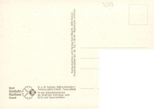 Kassel Autobahn Rasthaus Kassel Blumenkutsche – Bild 2
