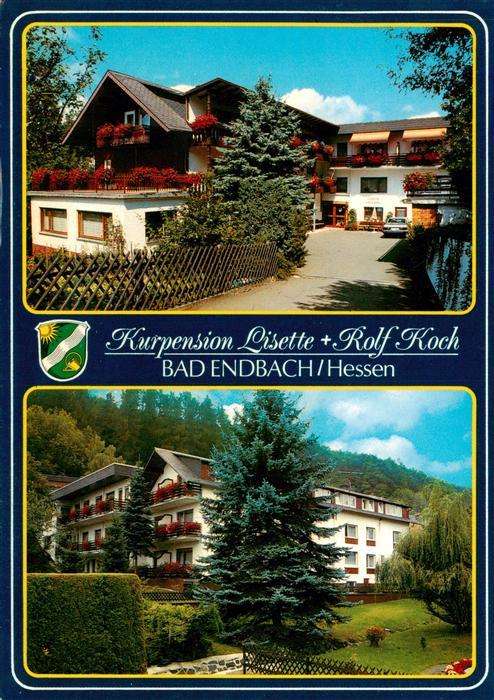 Bad Endbach Kurpension Lisette und Rolf Koch