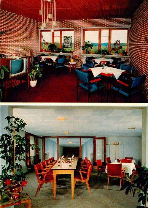 Thuelsfelder Talsperre Petersfeld Strandhotel Dittrich Gastraeume