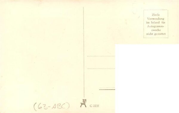 Foto Binz Nr. A 3697/1 Heinz Ohlsen – Bild 2