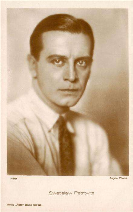Foto Ross Nr. 1454/1 Swetislaw Petrovits