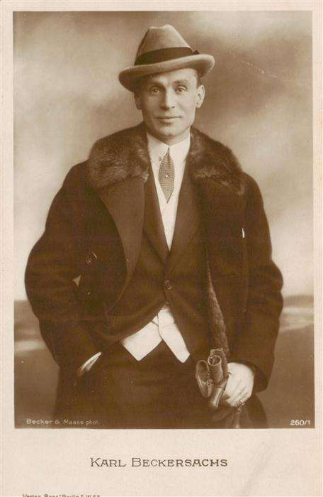 Foto Ross Nr. 260/1 Karl Beckersachs