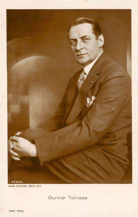 Foto Ross Nr. 3554/1 Gunnar Tolnaes