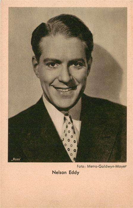 Foto Ross Nr. Nelson Eddy Metro-Goldwyn-Mayer
