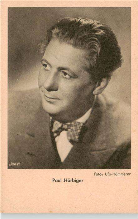 Foto Ufa-Haemmerer. Ross Paul Hoerbiger