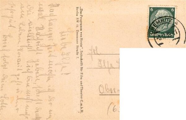 Foto Ufa-Baumann Nr. Ross Rudolf Fernau – Bild 2