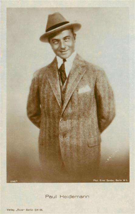 Foto Ross Nr. 1142/1 Paul Heidemann