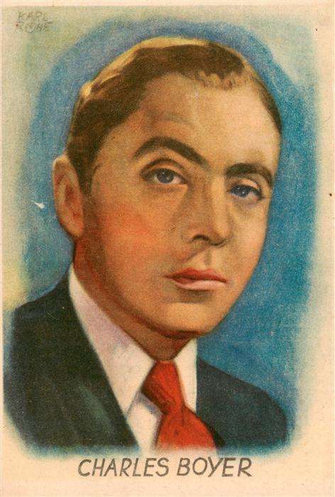 Schauspieler Charles Boyer