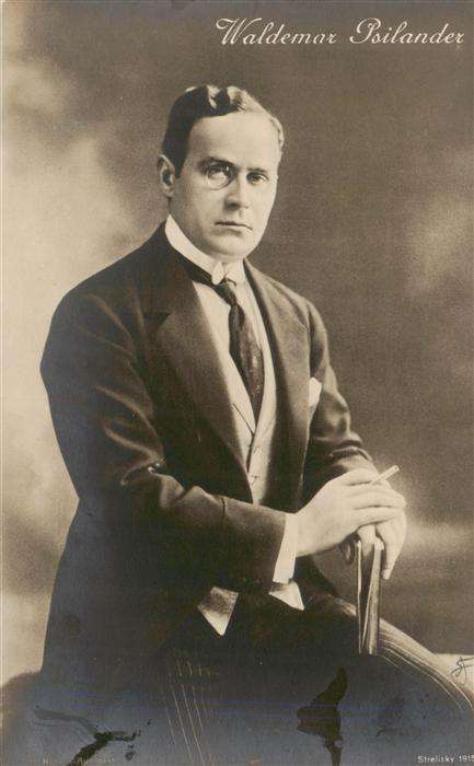 Schauspieler Waldemar Psilander