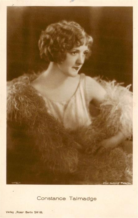Foto Ross Nr. 1175/1 Constance Talmadge