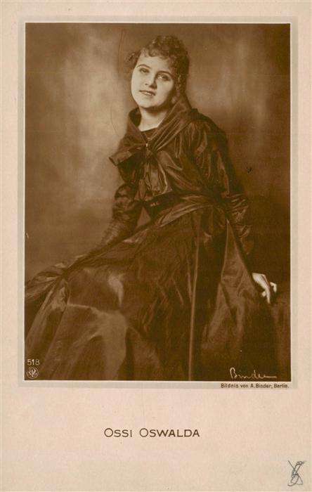 Foto Binder A Nr. 518 Ossi Oswalda