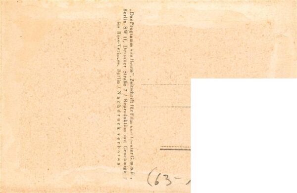 Foto Ufa-Baumann Nr. Herbert A.E. Boehme – Bild 2