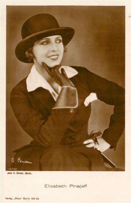 Foto Binder A Nr. 1679/1 Ross Elisabeth Pinajeff