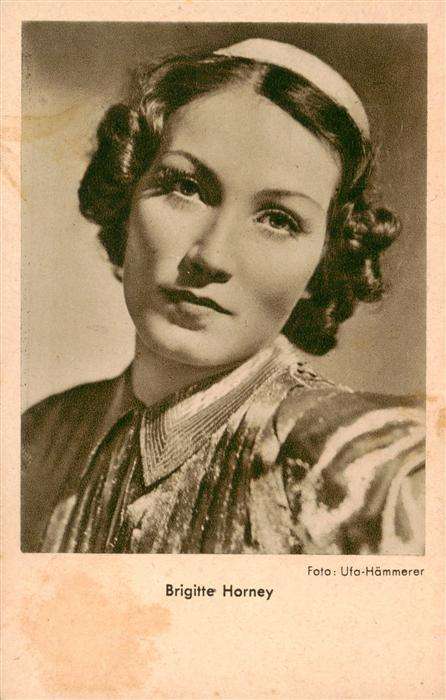 Foto Ufa-Haemmerer. Brigitte Horney