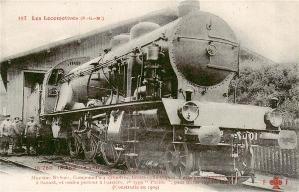 Lokomotive Eisenbahn Railway Les Lecomotives P.Lt-M