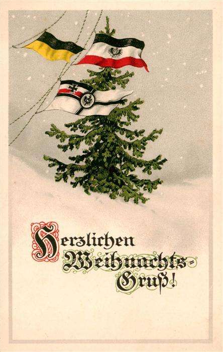 Fahnen Weihnachtsgruss