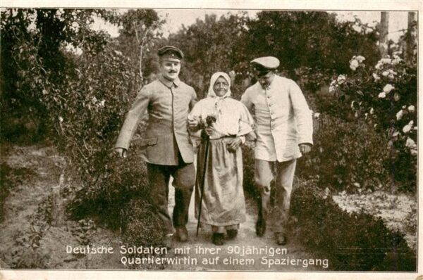 Soldatenleben Spazirgang Quartirwirtin