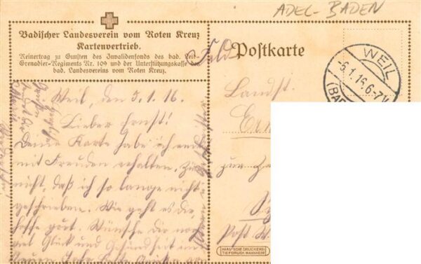 Adel Baden A.Seeger 8/109 Fridrich von Baden – Bild 2