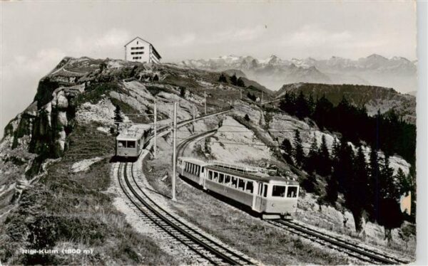 Zahnradbahn Rack Railway-- Rigi-Kulm